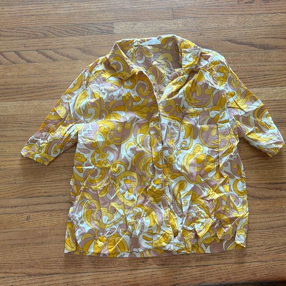 Mango Pattern Button Up - image 1